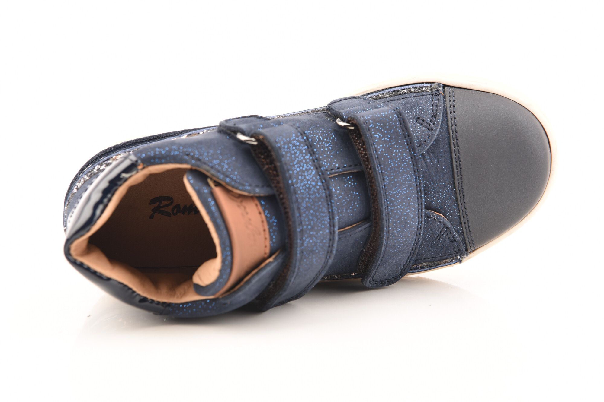 Blauw Velcro schoen image