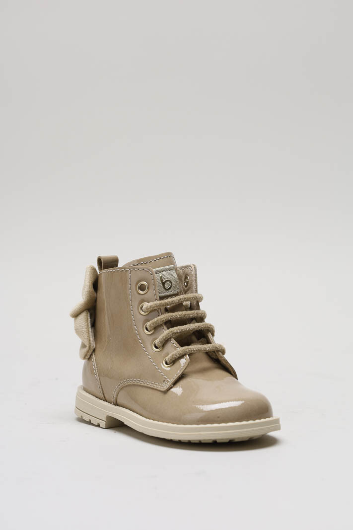 Donkerbeige Veterbottine