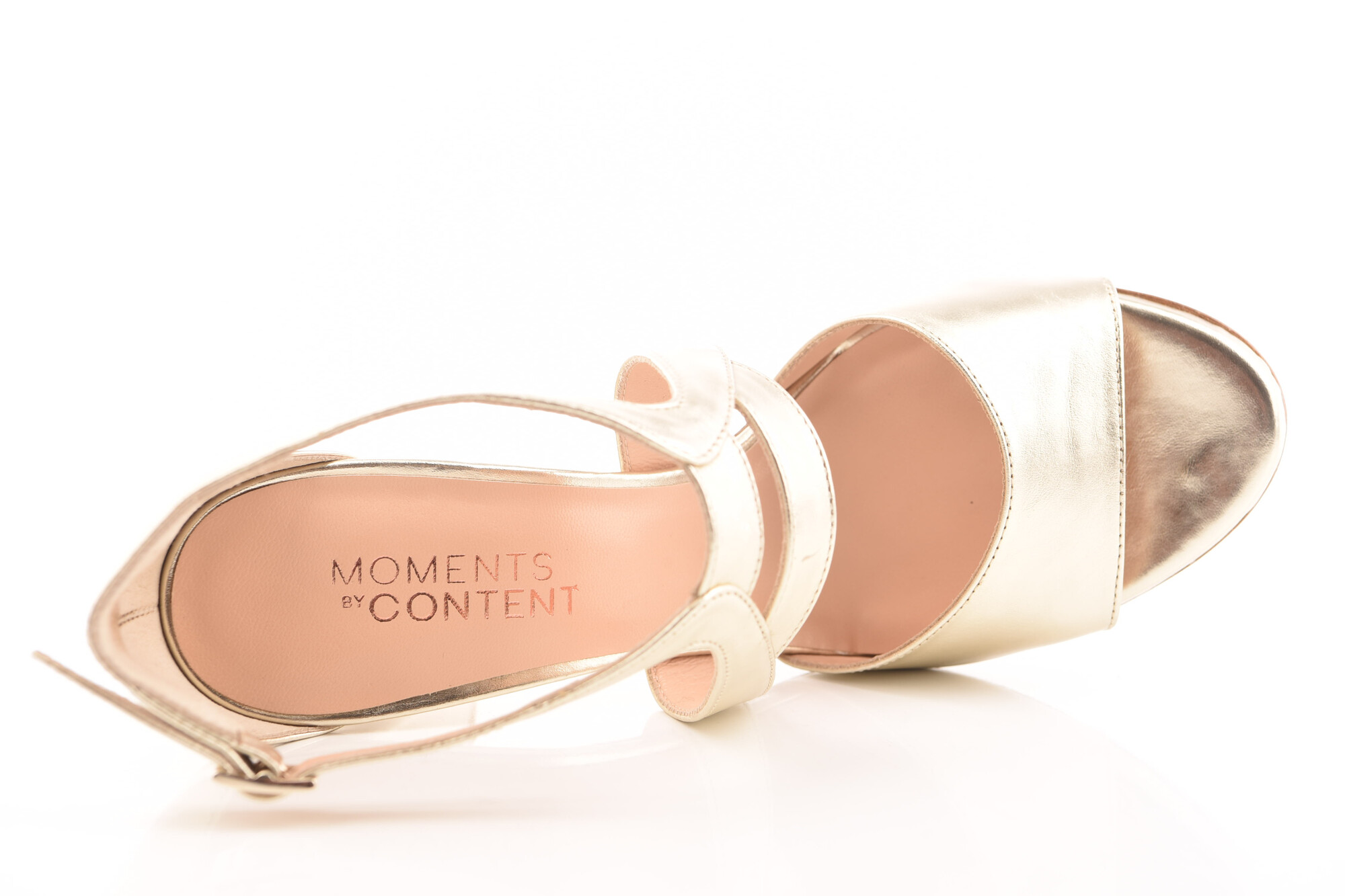 Goud Sandaal hak image