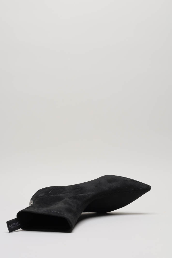 Zwart Enkellaars hak image