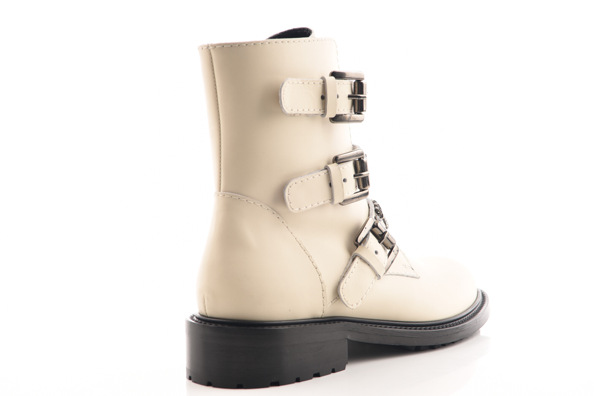 Ecru Enkellaars plat image