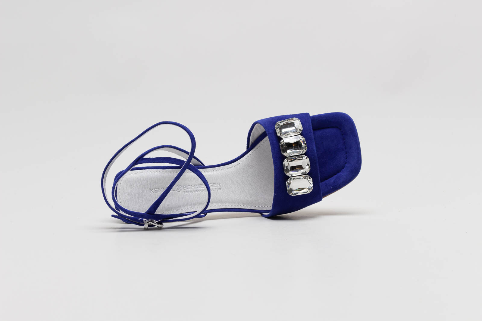 Blauw Sandaal hak image