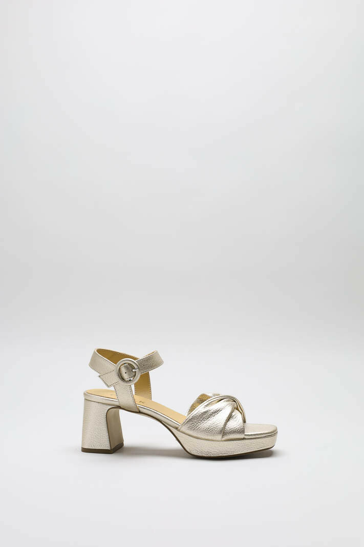 Goud Sandaal hak