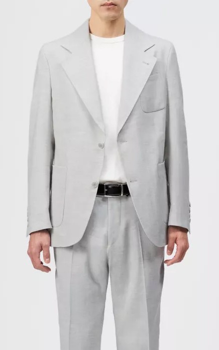 Lichtgrijs Blazer
