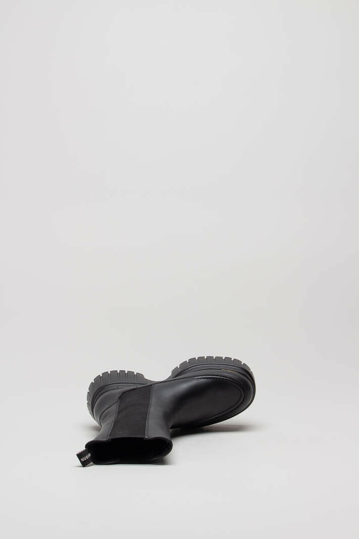 Zwart Enkellaars plat image