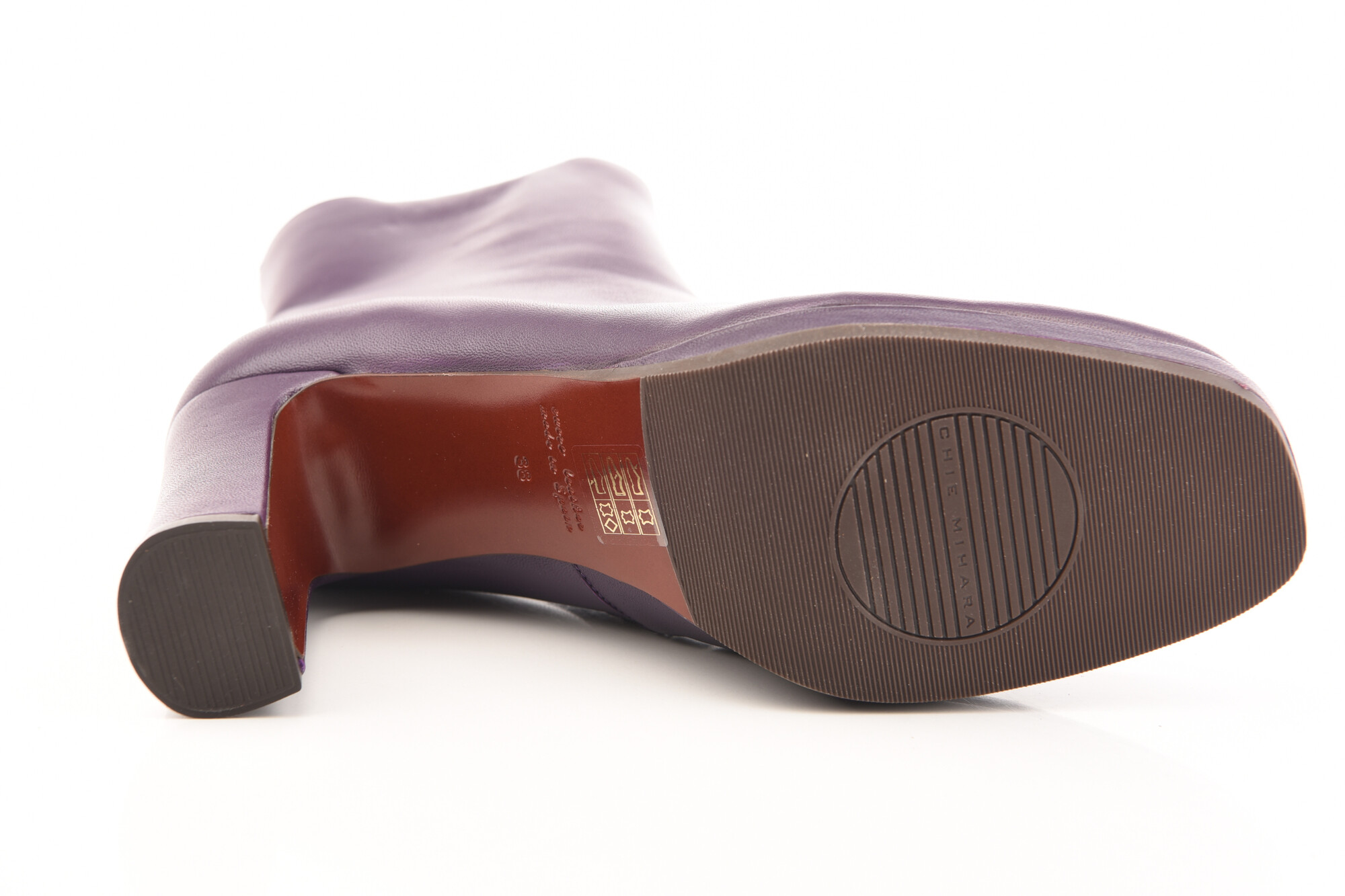 Paars Enkellaars hak image