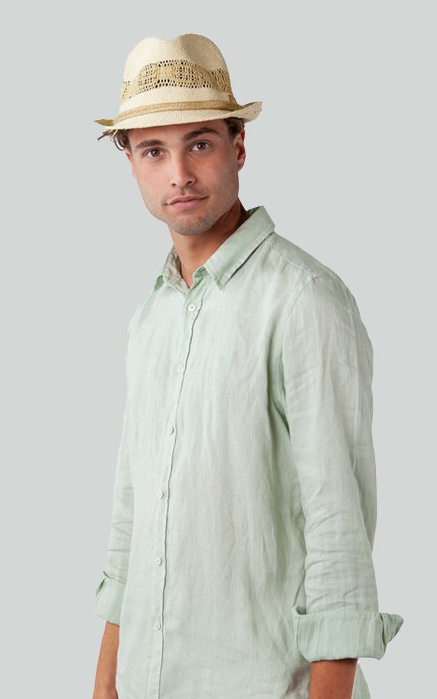 Lichtbeige Hoed/pet/muts