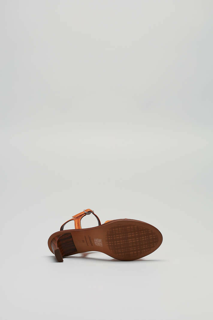 Oranje Sandaal hak image