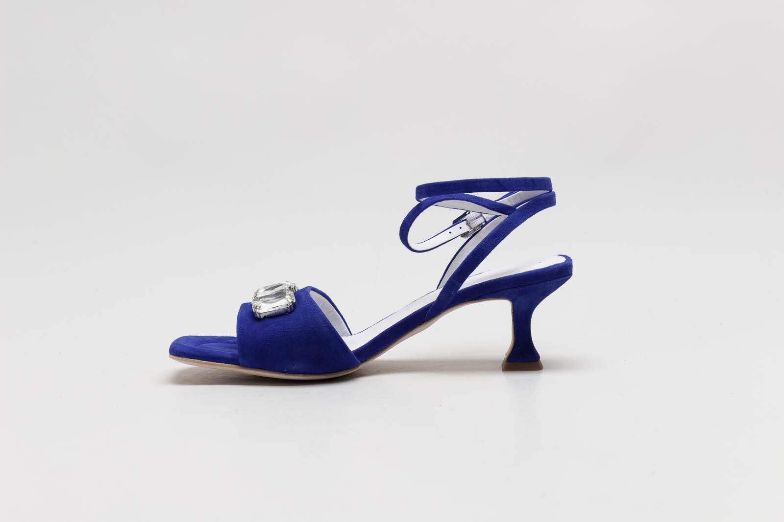 Blauw Sandaal hak image