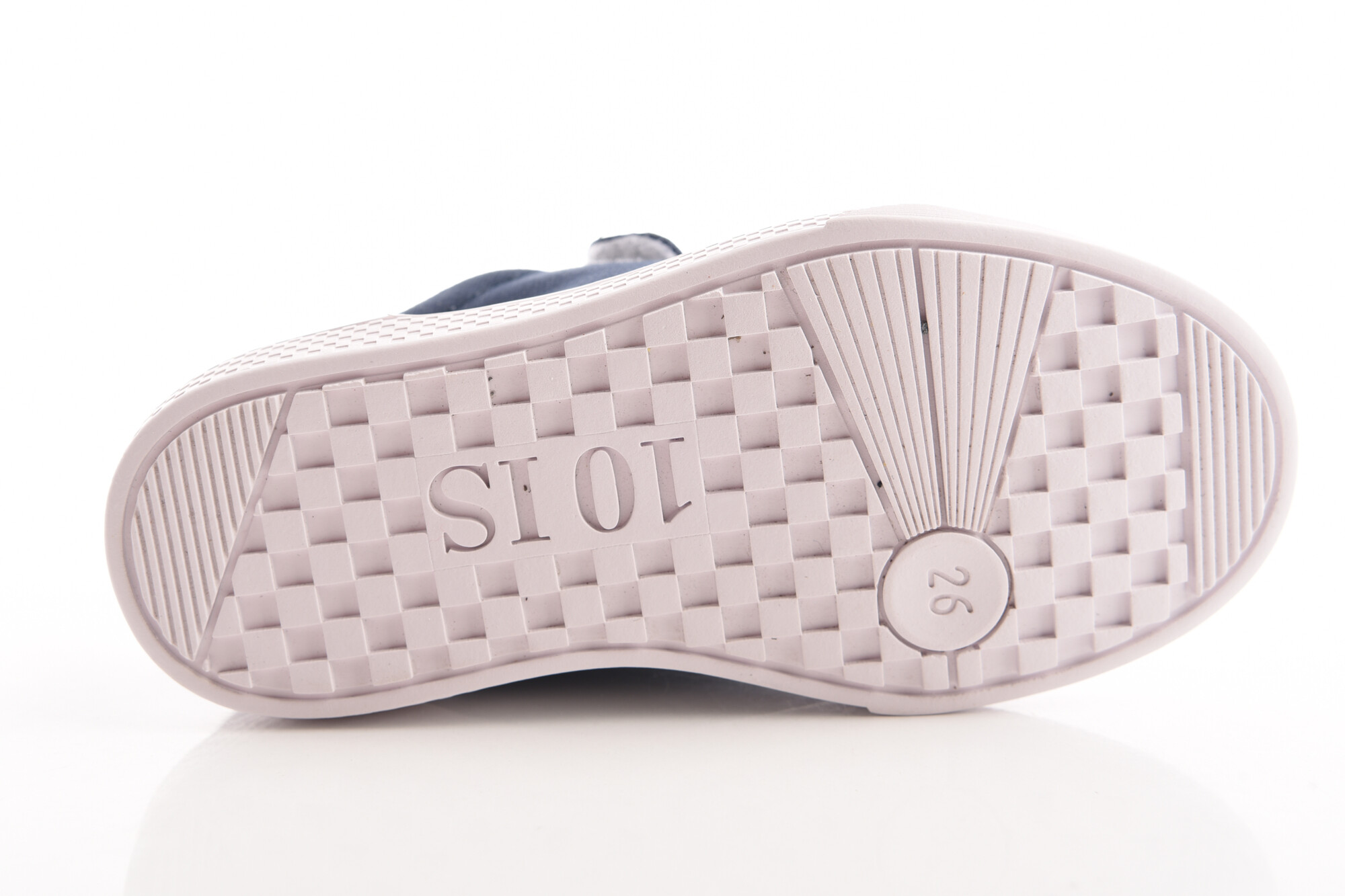 Blauw Velcro schoen image