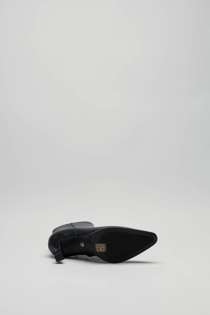 Zwart Enkellaars hak image