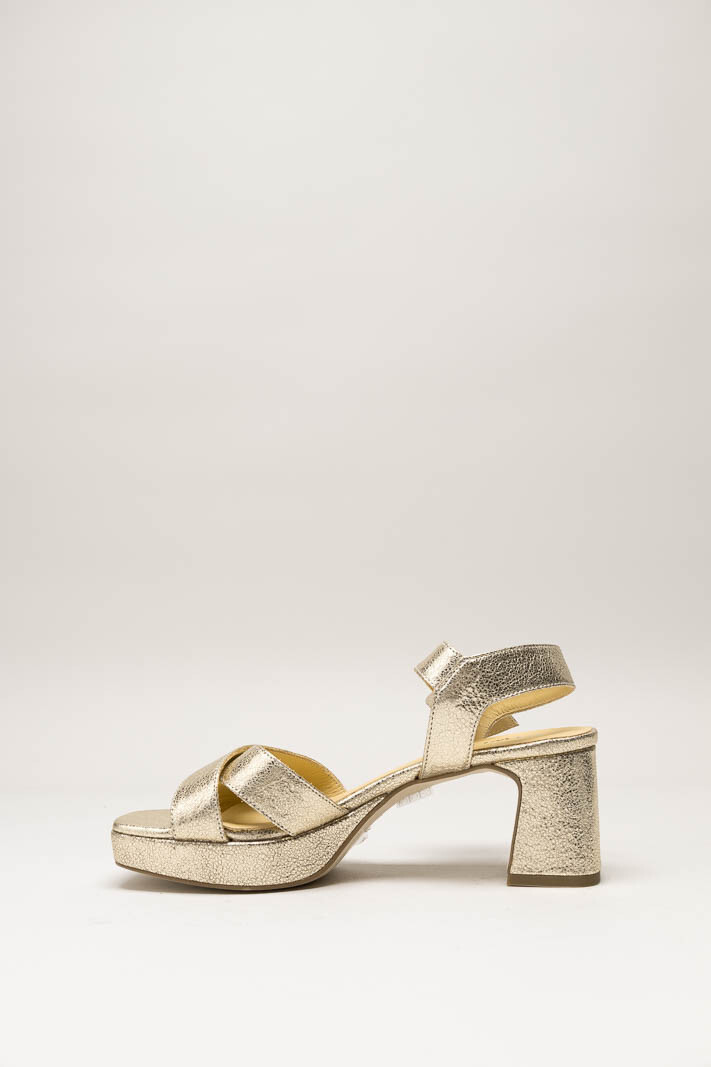 Goud Sandaal hak image