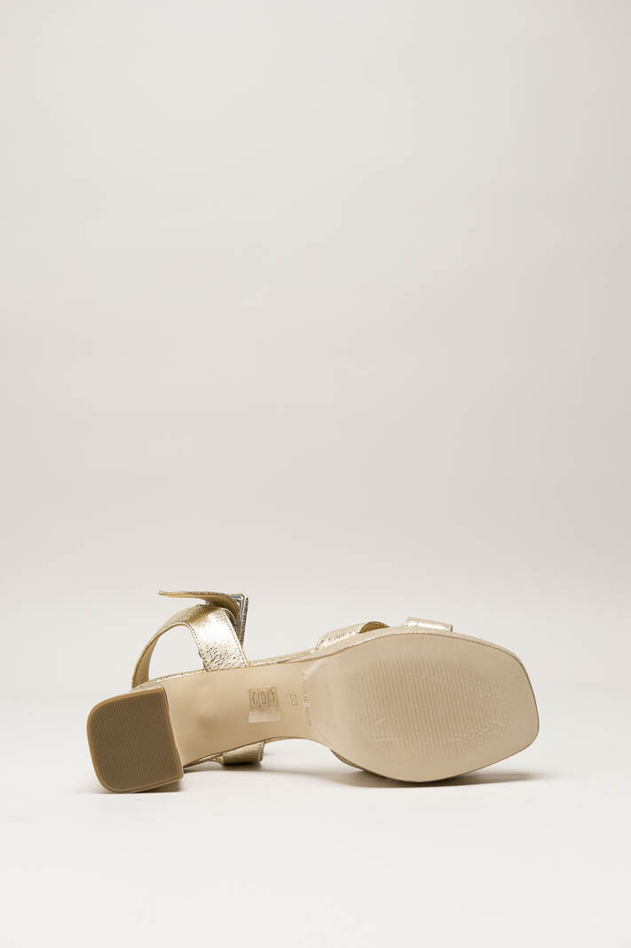 Goud Sandaal hak image