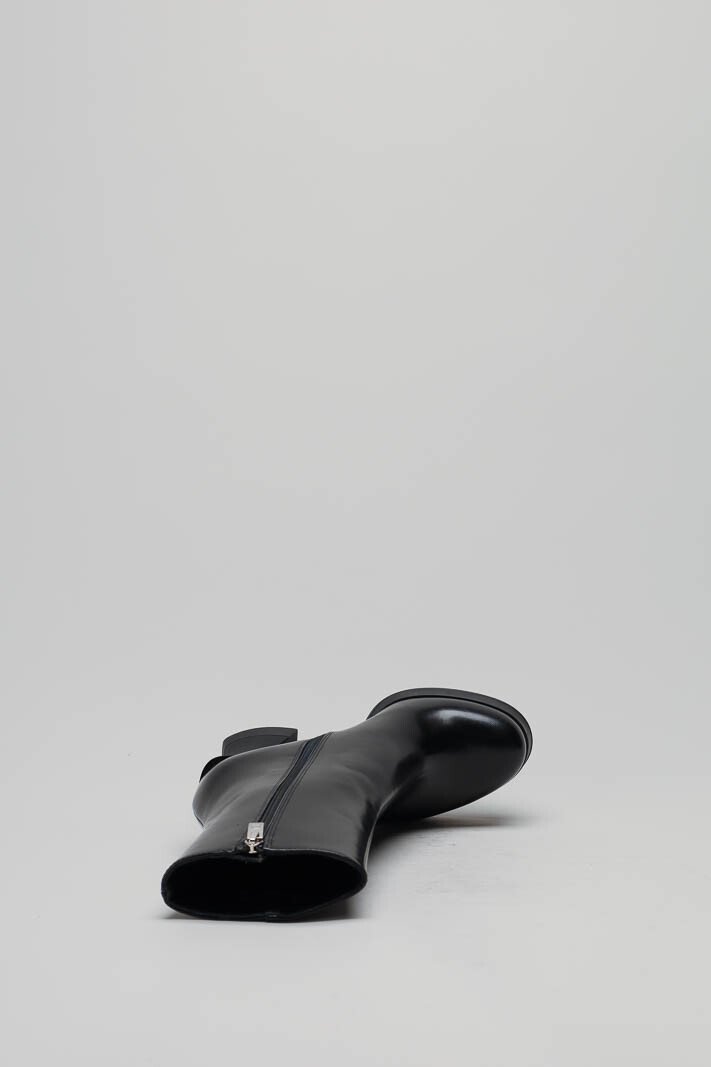 Zwart Enkellaars hak image