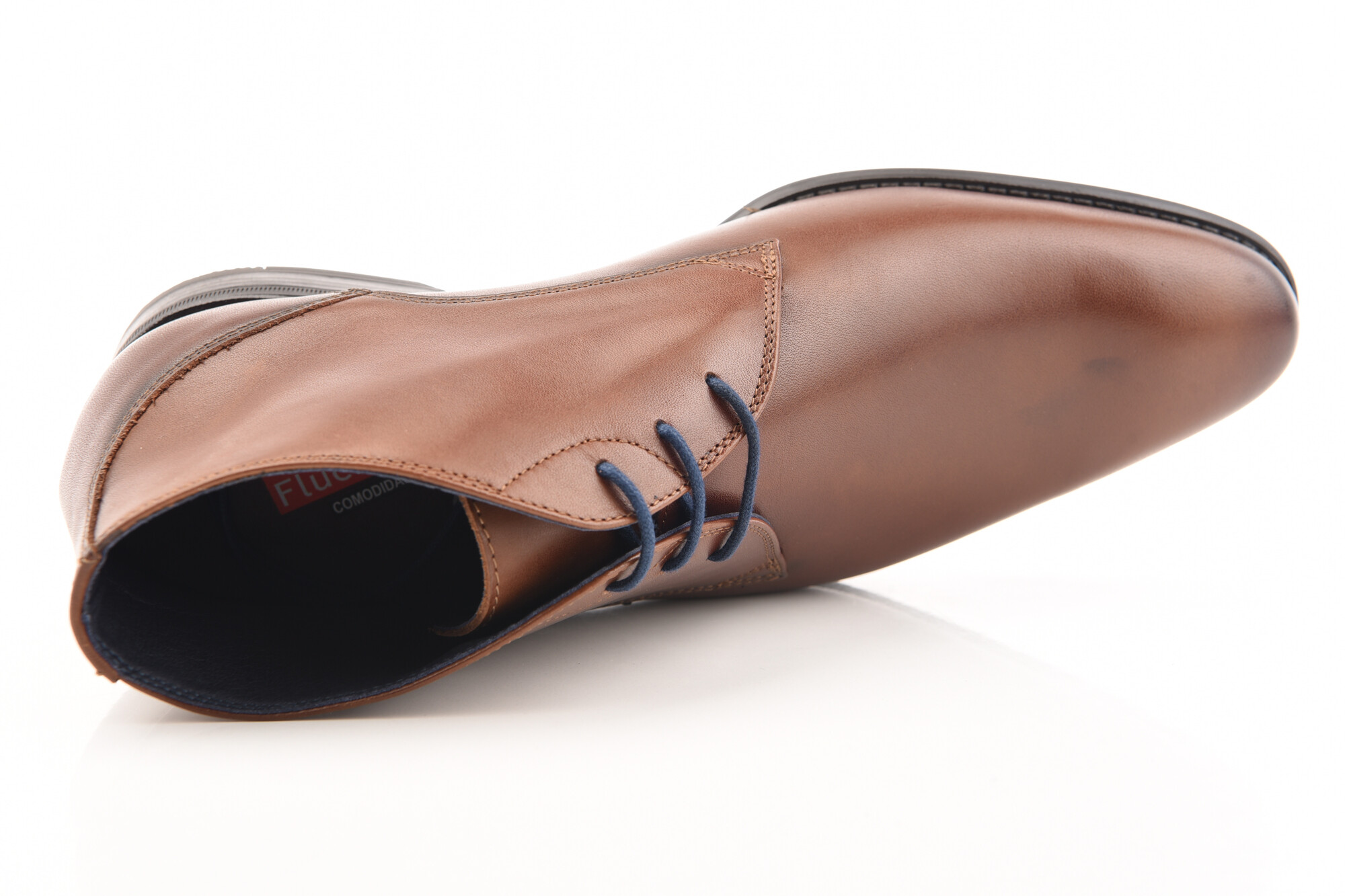 Cognac Veterschoen hoog image