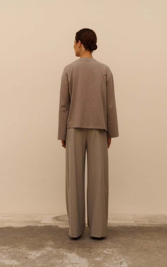 Taupe Blouse