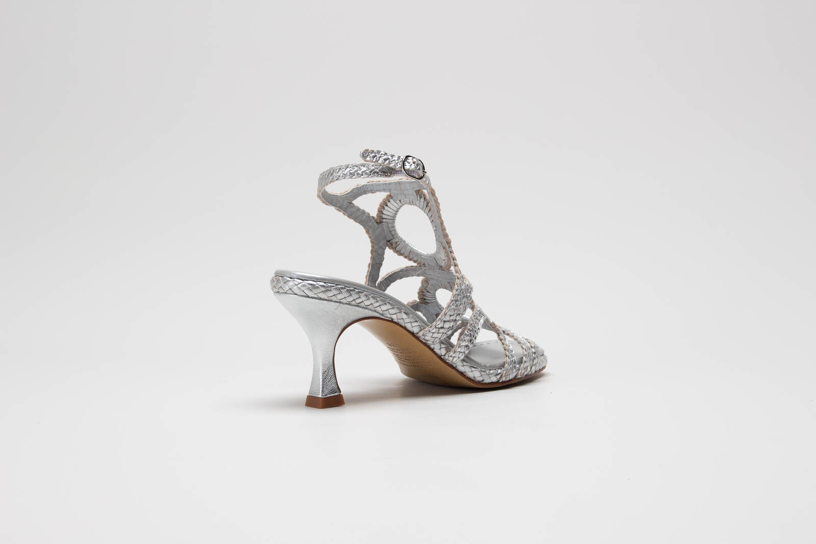 Zilver Sandaal hak image