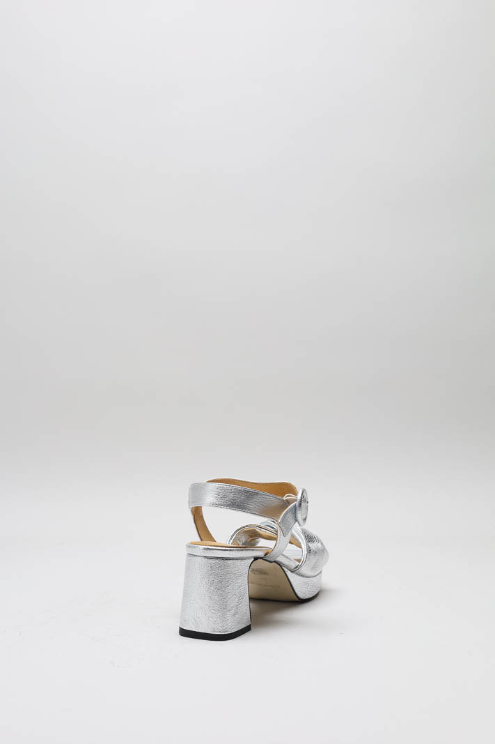 Zilver Sandaal hak image