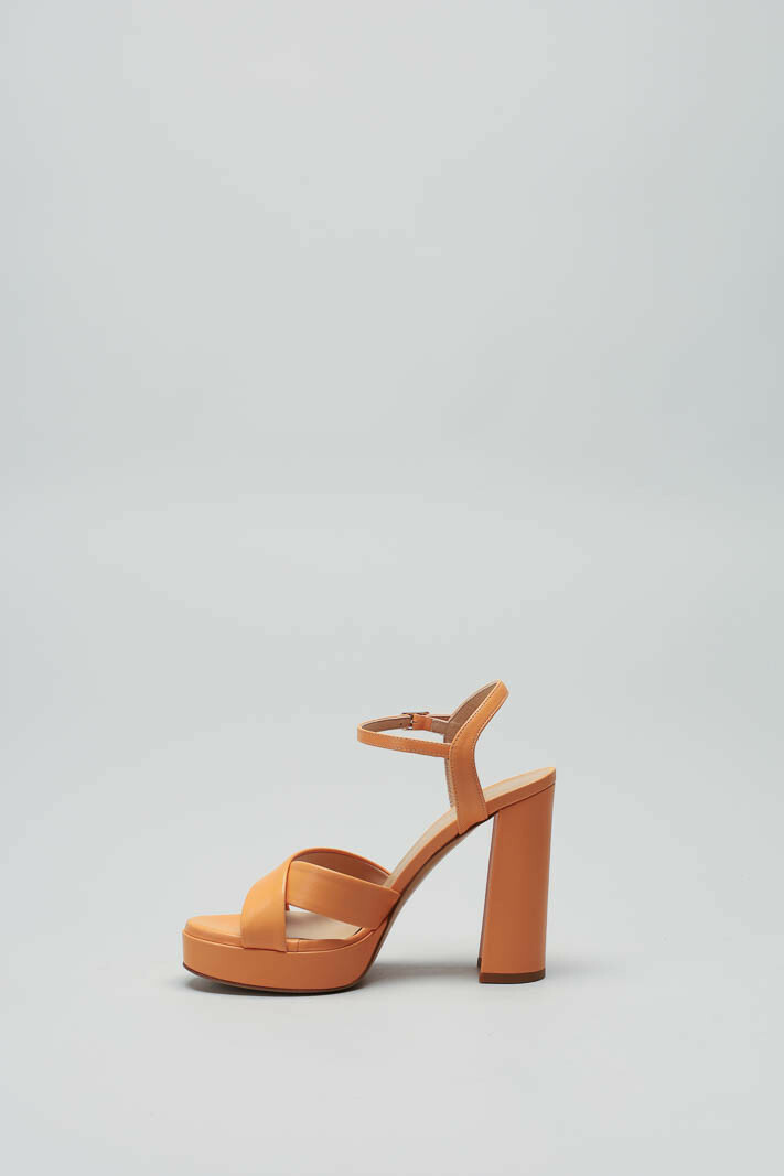 Oranje Sandaal hak image