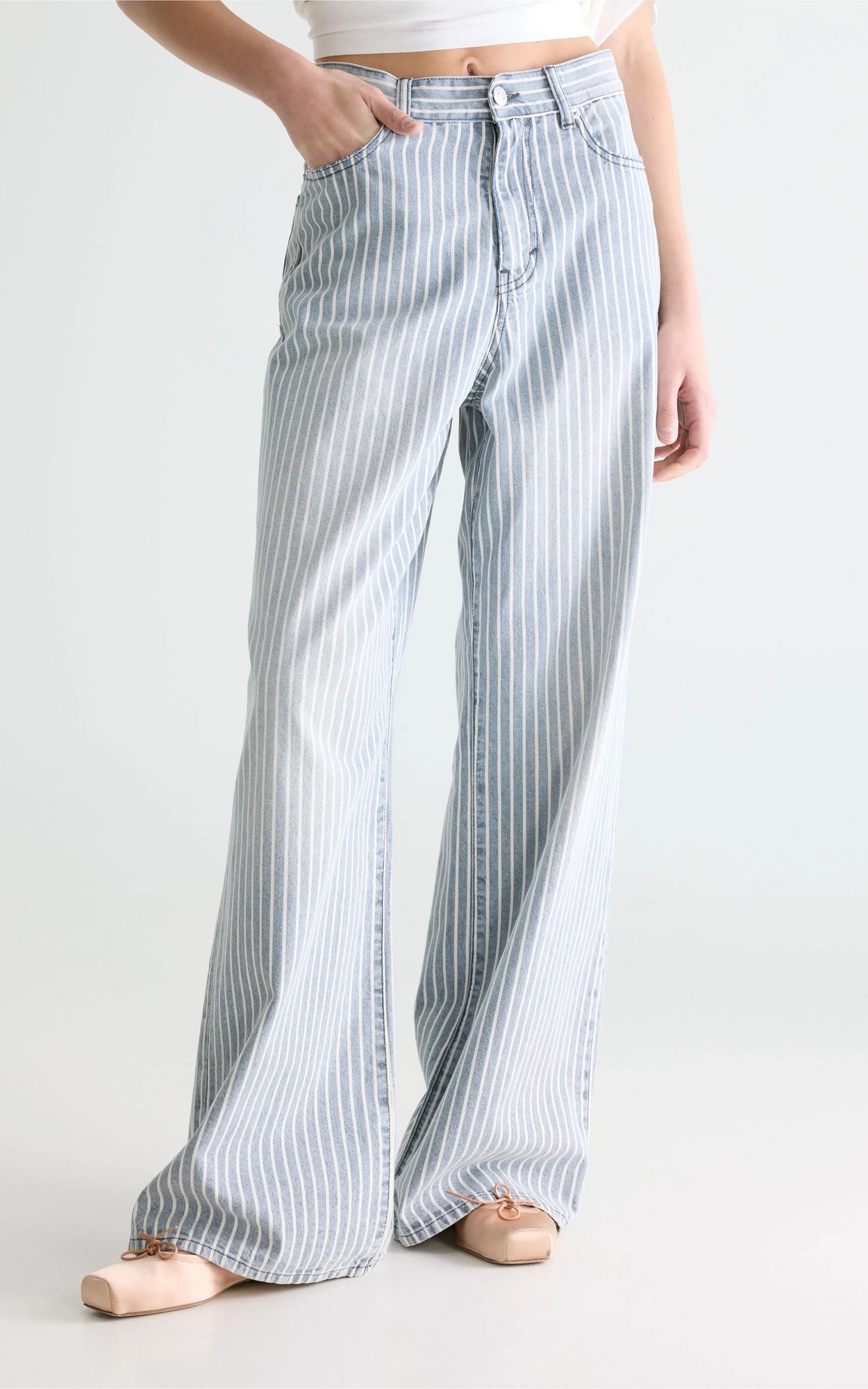 Blauw Jeansbroek image
