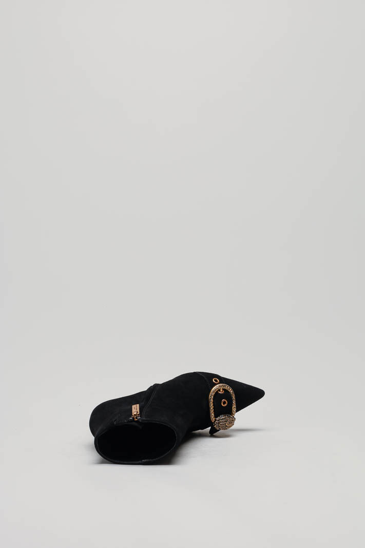 Zwart Enkellaars hak image