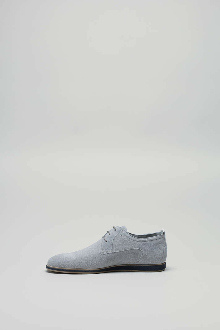 Lichtgrijs Veterschoen image