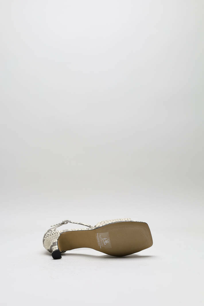 Greige Sandaal hak image