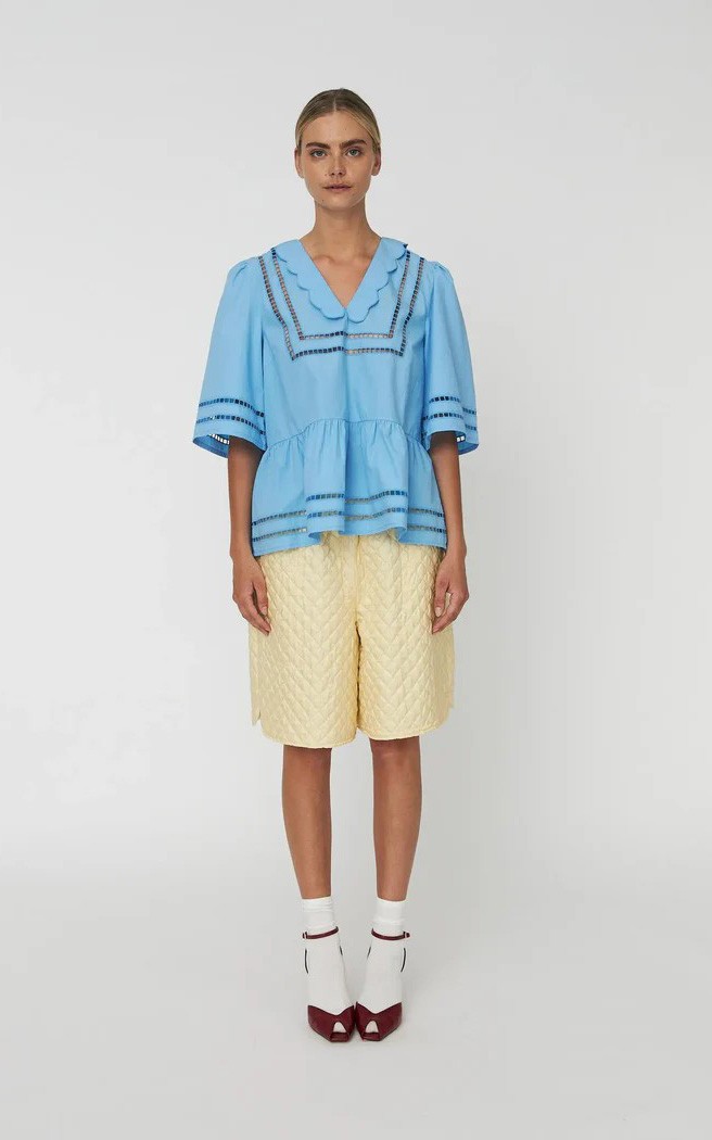 Blauw Blouse