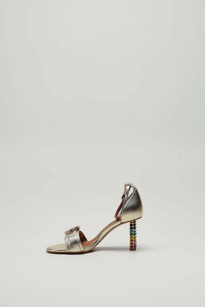 Goud Sandaal hak image