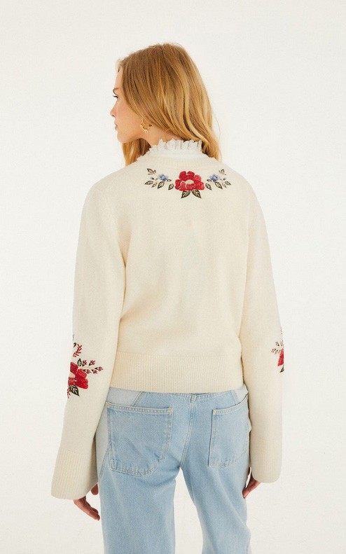 Ecru Cardigan image