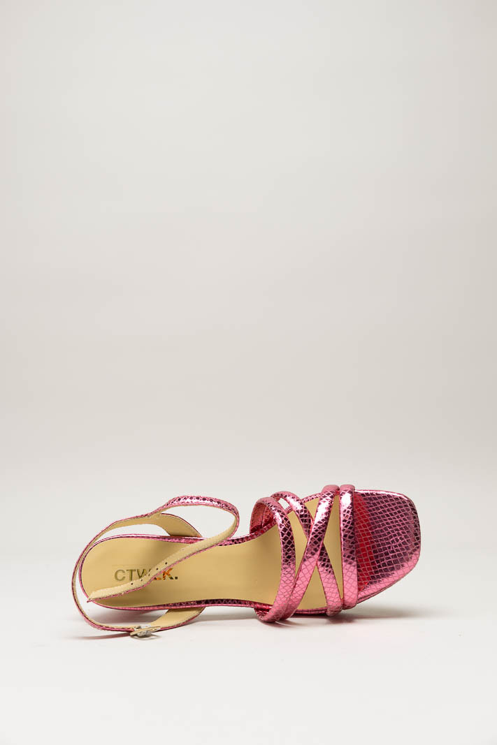 Roze Sandaal hak image