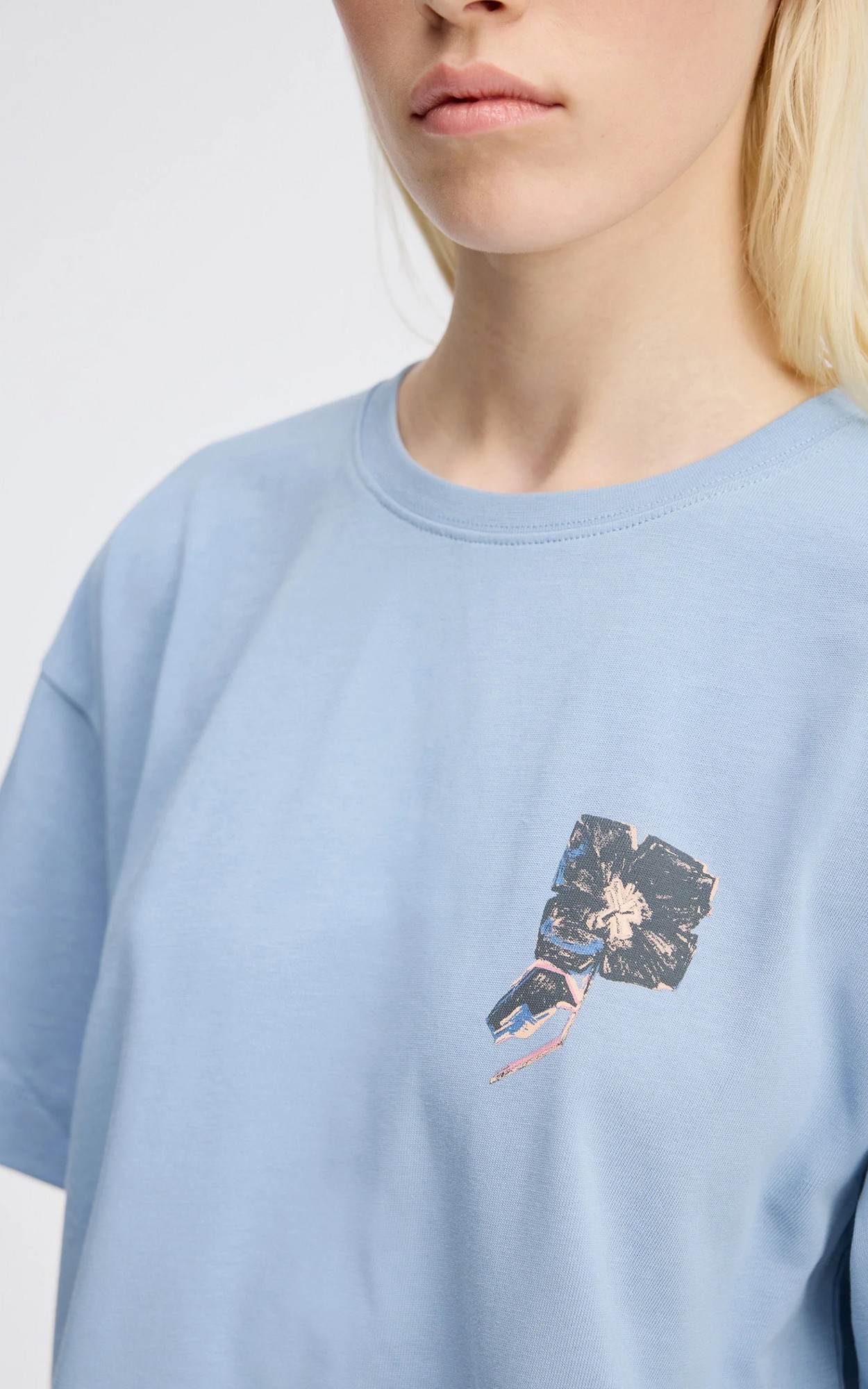 Blauw T-shirt image