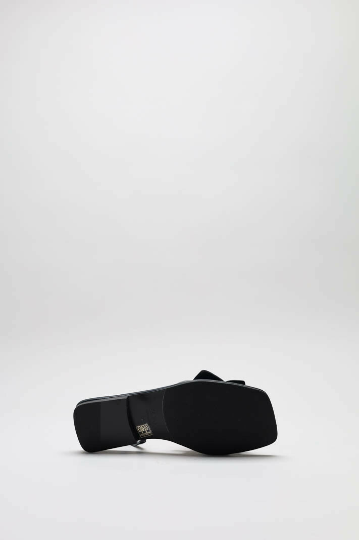 Donkerblauw Sandaal plat image