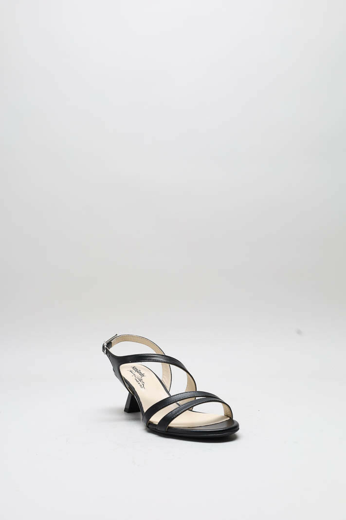 Zwart Sandaal hak image