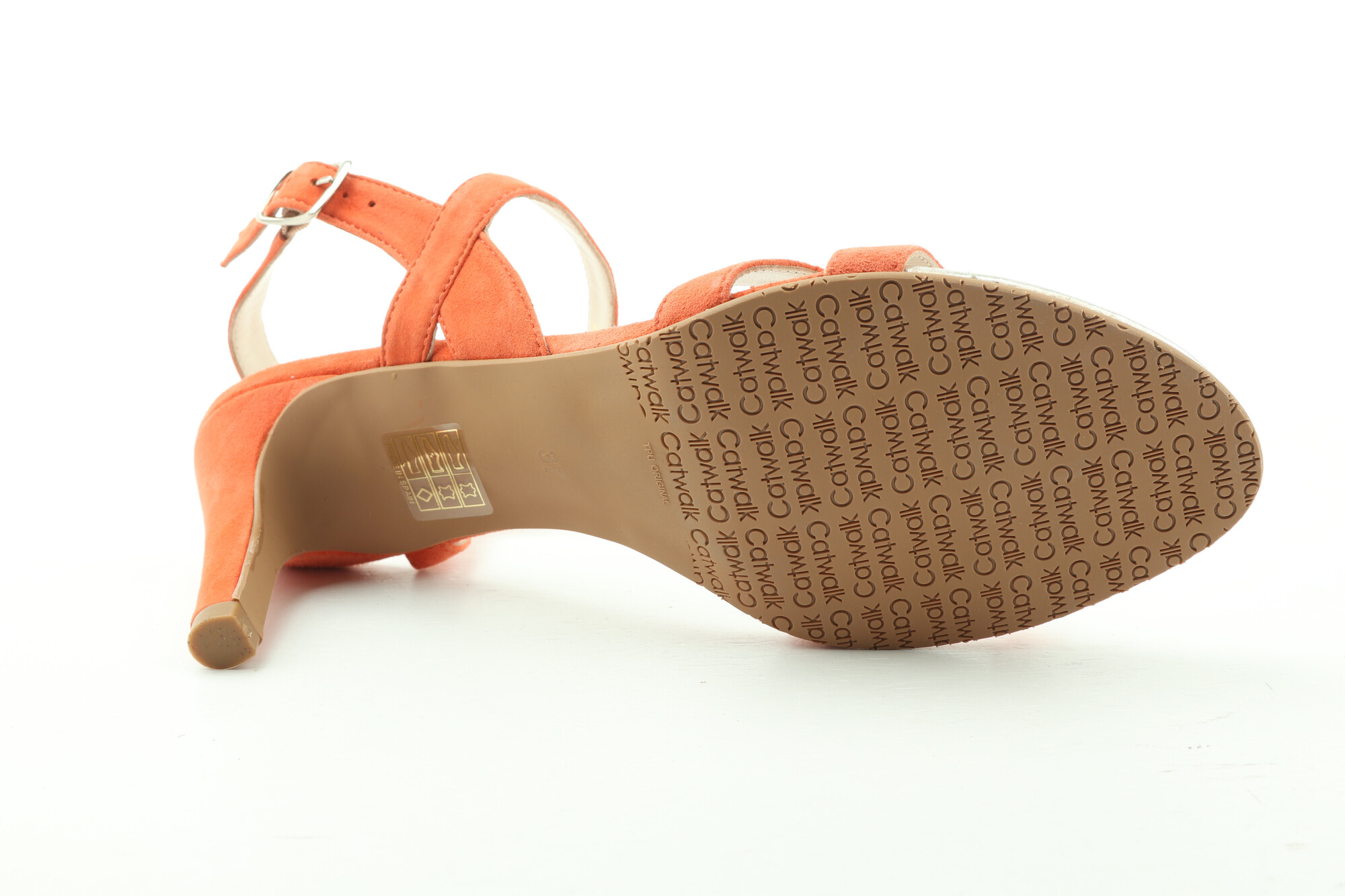 Oranje Sandaal hak image
