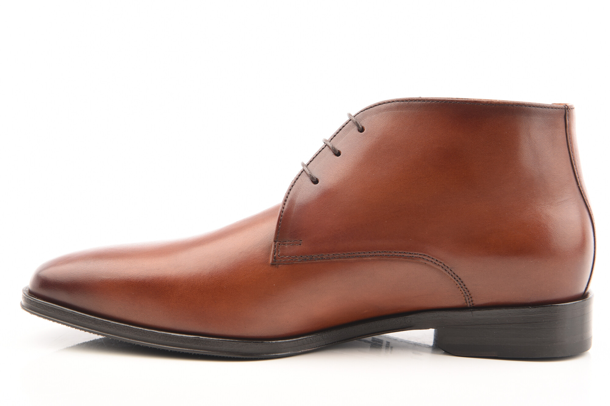 Cognac Veterschoen hoog
