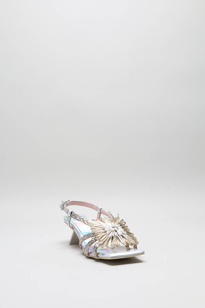 Taupe Sandaal hak image