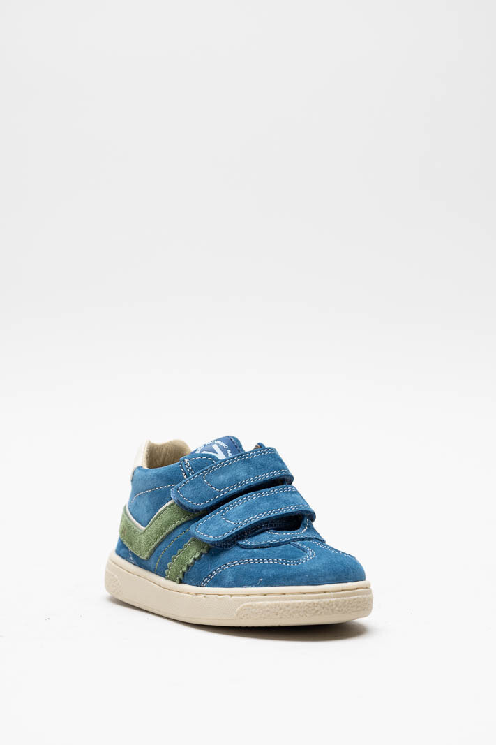 Blauw Velcro schoen image