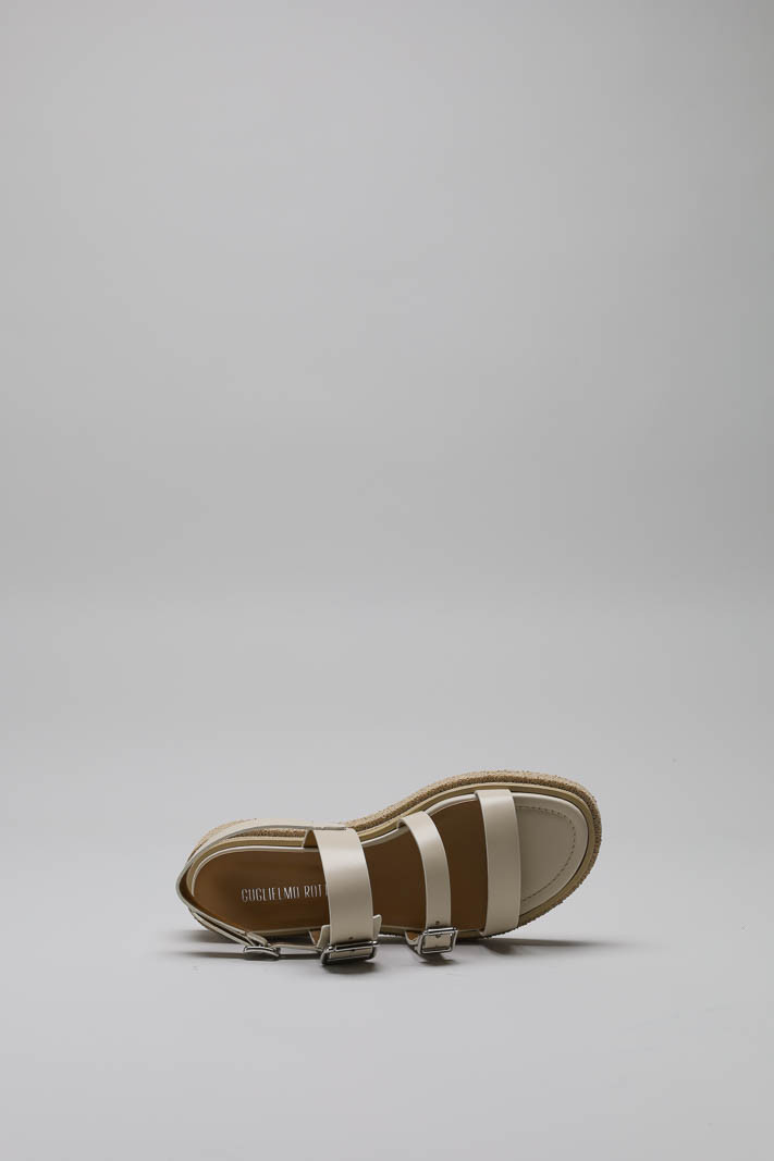 Ecru Sandaal plat image