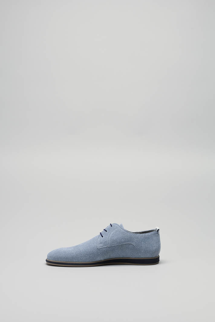 Lichtblauw Veterschoen image