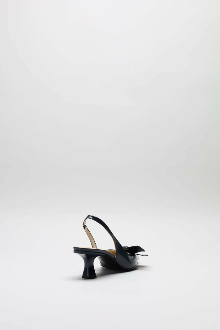 Donkerblauw Pump image