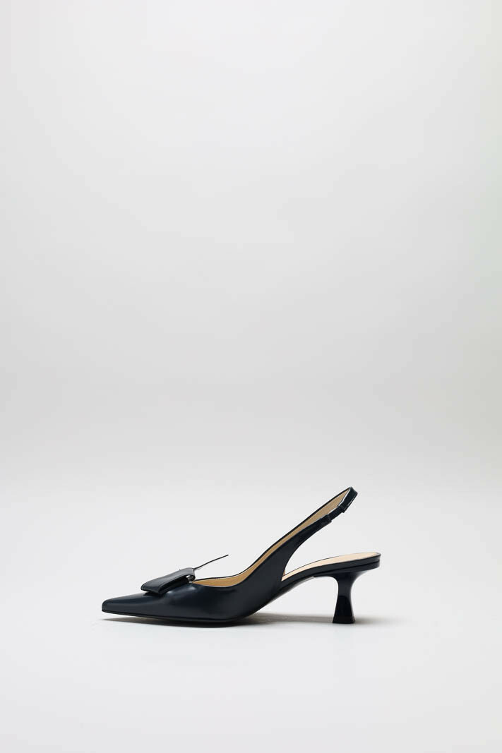 Donkerblauw Pump image