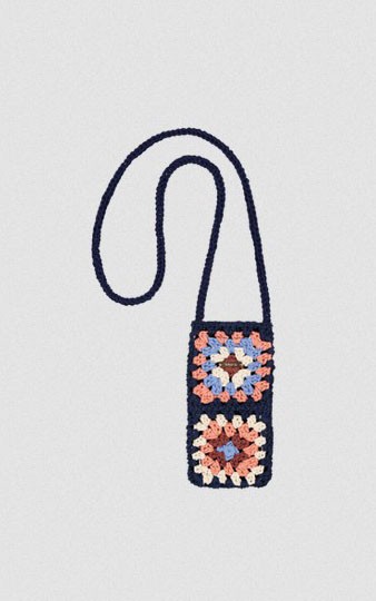 Blauw Cross body