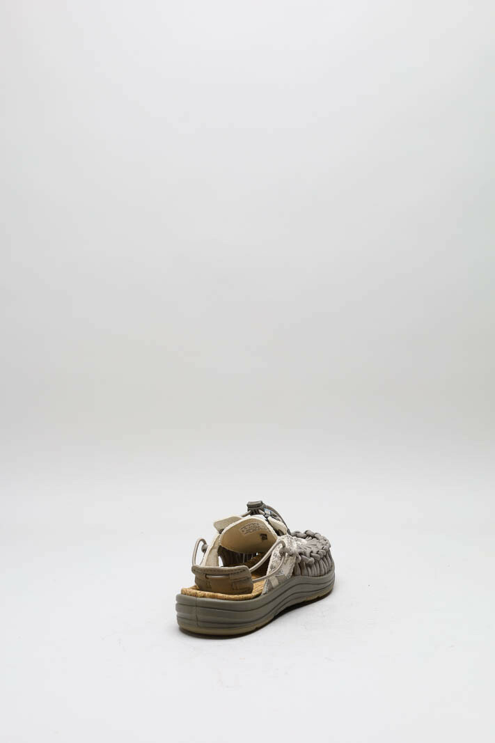 Taupe Sandaal plat image