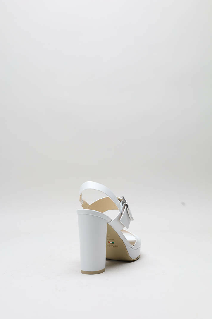 Wit Sandaal hak image
