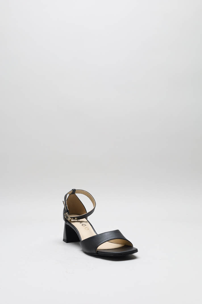 Zwart Sandaal hak image