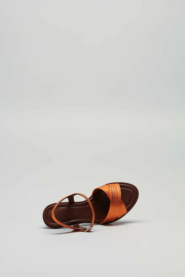 Oranje Sandaal hak image