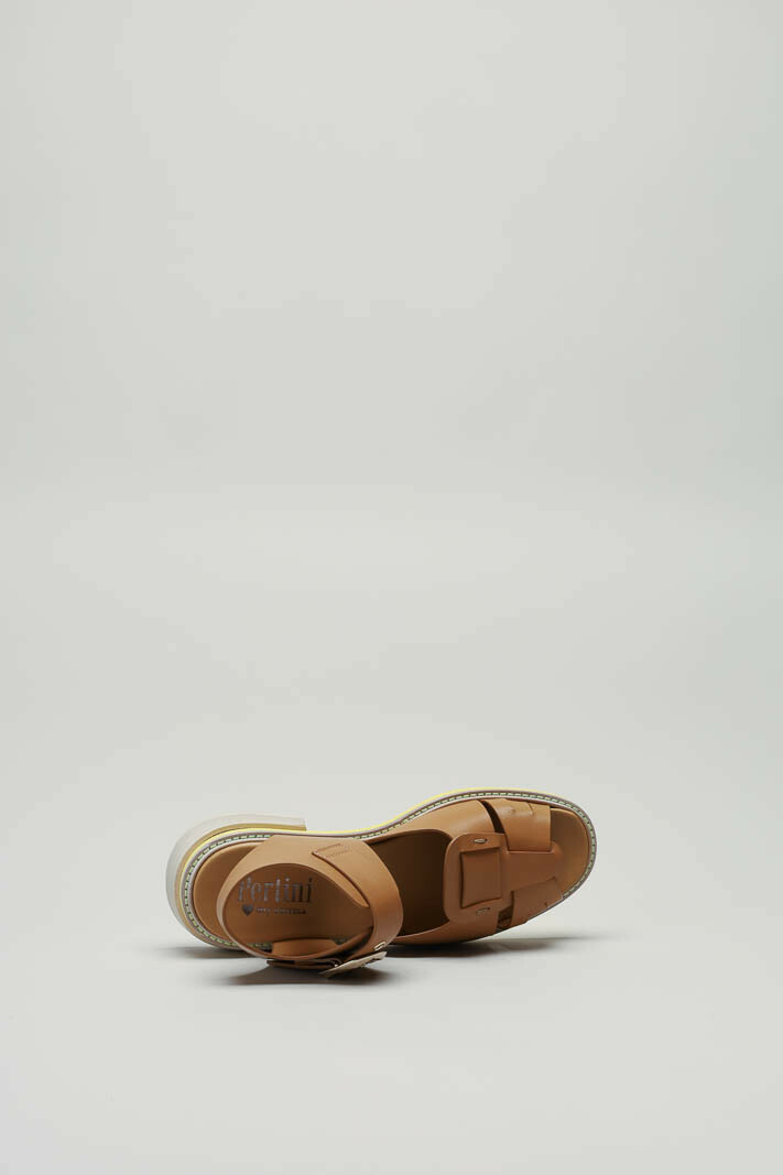 Camel Sandaal plat image