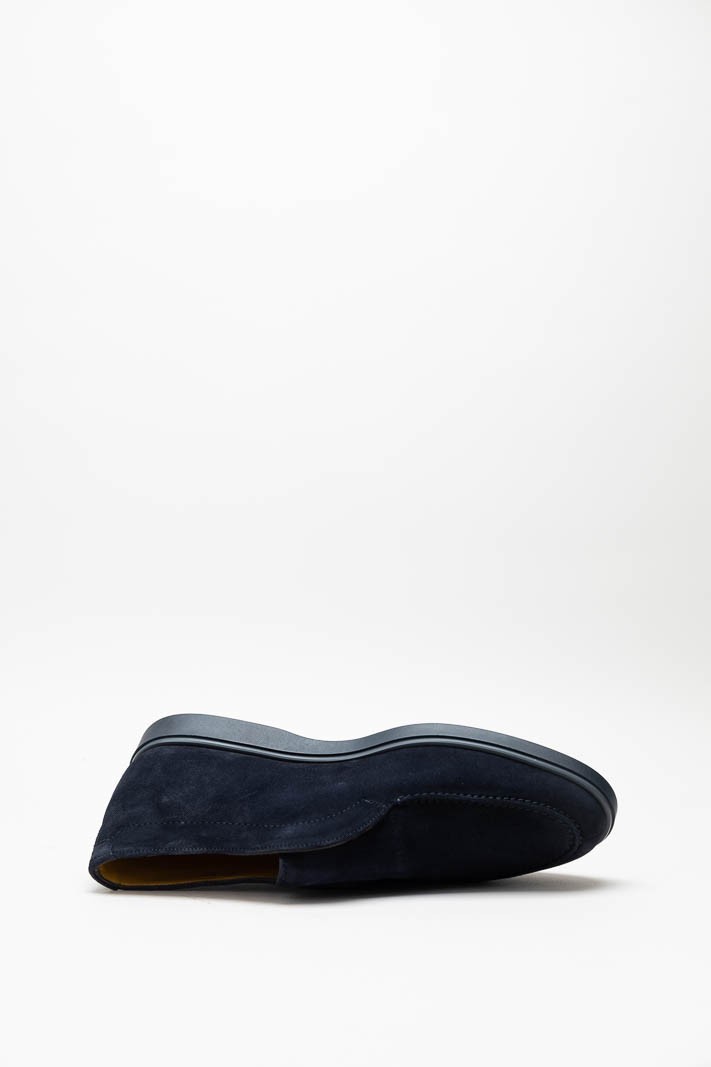 Donkerblauw Mocassin image