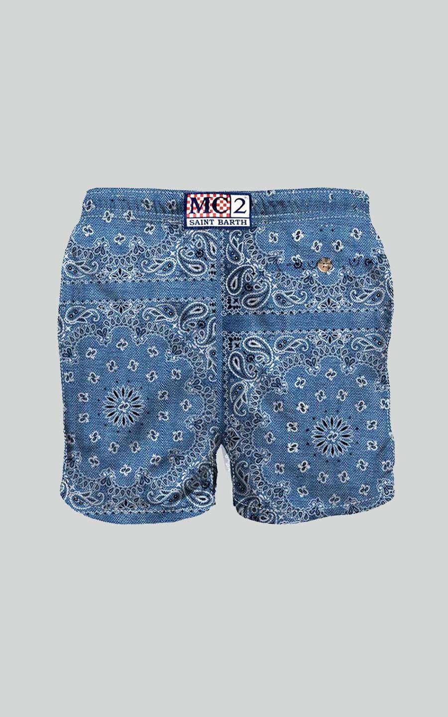 Blauw Zwemshort